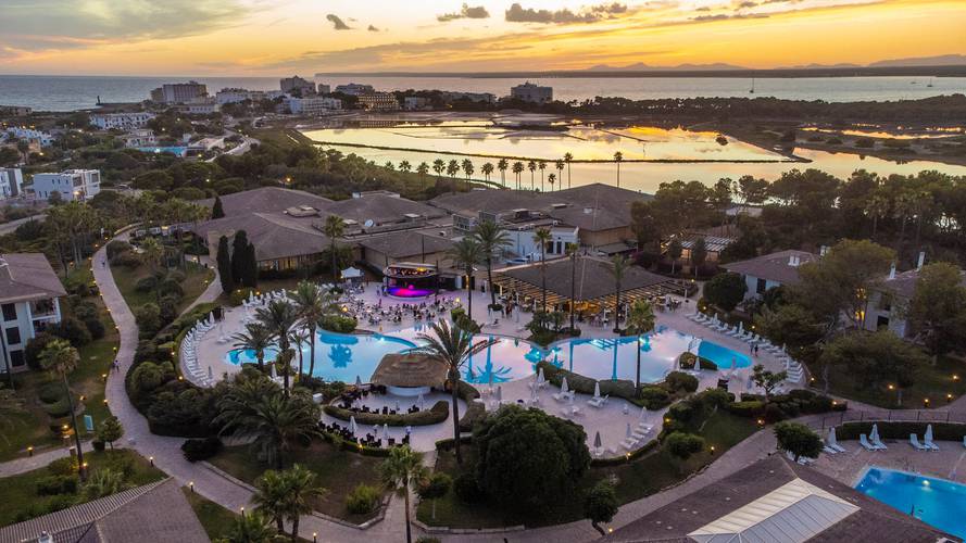 Vista panoramica Hotel blau colònia sant jordi Maiorca